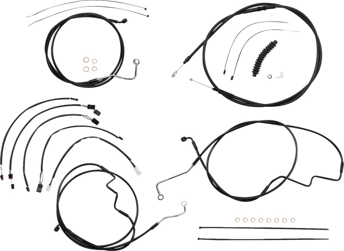 Magnum Shielding Control Cable Kit Xr Sbb Brake & Clutch Lines Magnum Shielding