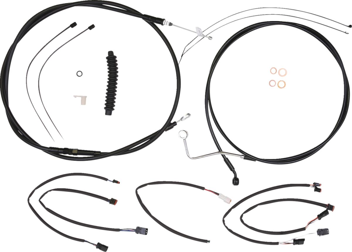 Magnum Shielding Control Cable Kit Xr Sbb CLUTCH & BRAKE CABLE/HOSE KITS Magnum Shielding