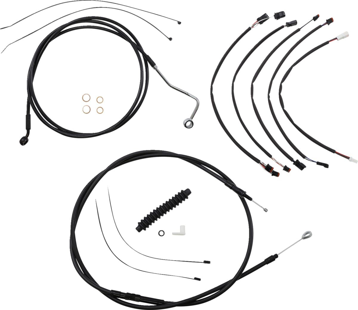 Magnum Shielding Control Cable Kit Xr Sbb Brake & Clutch Lines Magnum Shielding