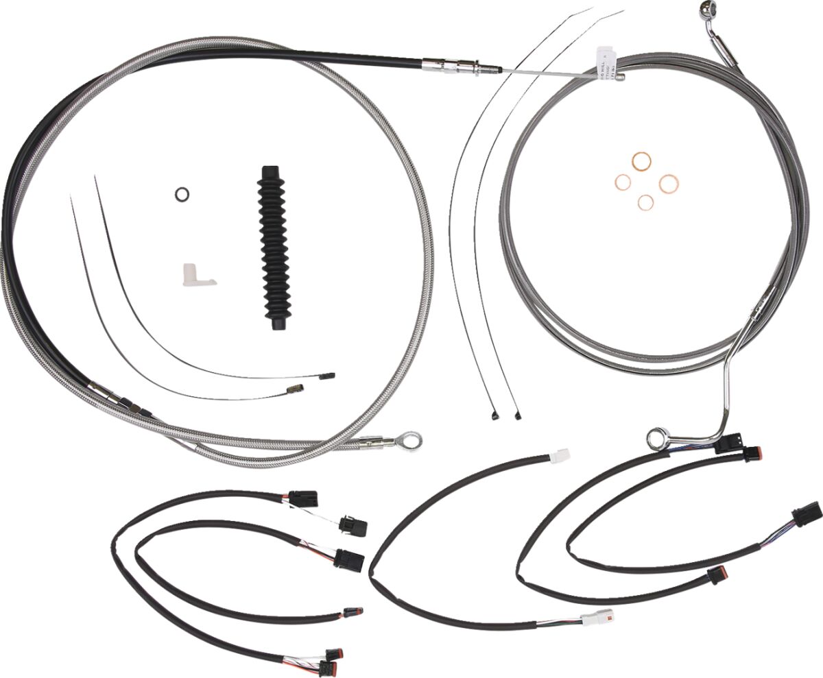 Magnum Shielding Control Cable Kit Xr Ssc Brake & Clutch Lines Magnum Shielding