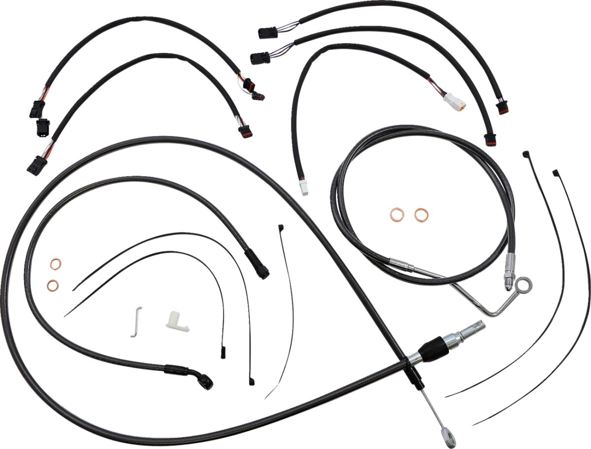 Magnum Shielding Control Cable Kit Bp Brake & Clutch Lines Magnum Shielding