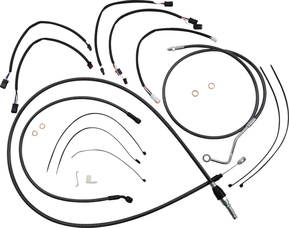 Magnum Shielding Control Cable Kit Bp Brake & Clutch Lines Magnum Shielding