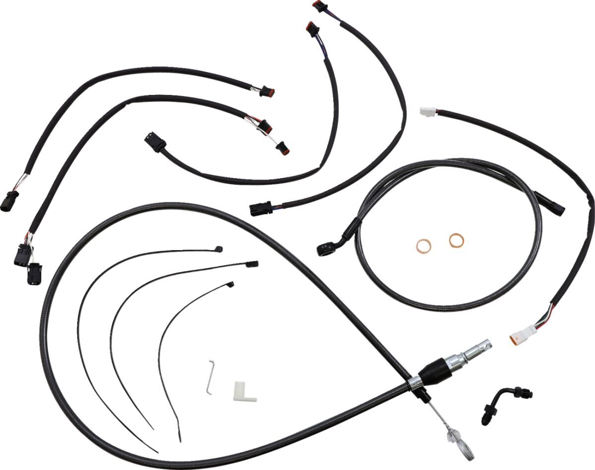 Magnum Shielding Control Cable Kit Bp Brake & Clutch Lines Magnum Shielding
