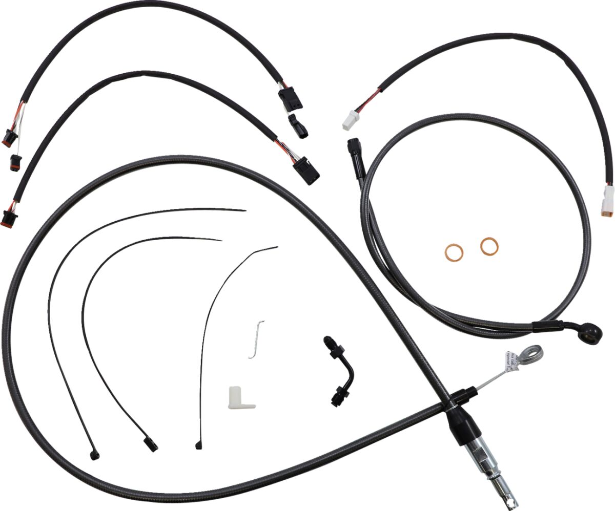 Magnum Shielding Control Cable Kit Bp Brake & Clutch Lines Magnum Shielding