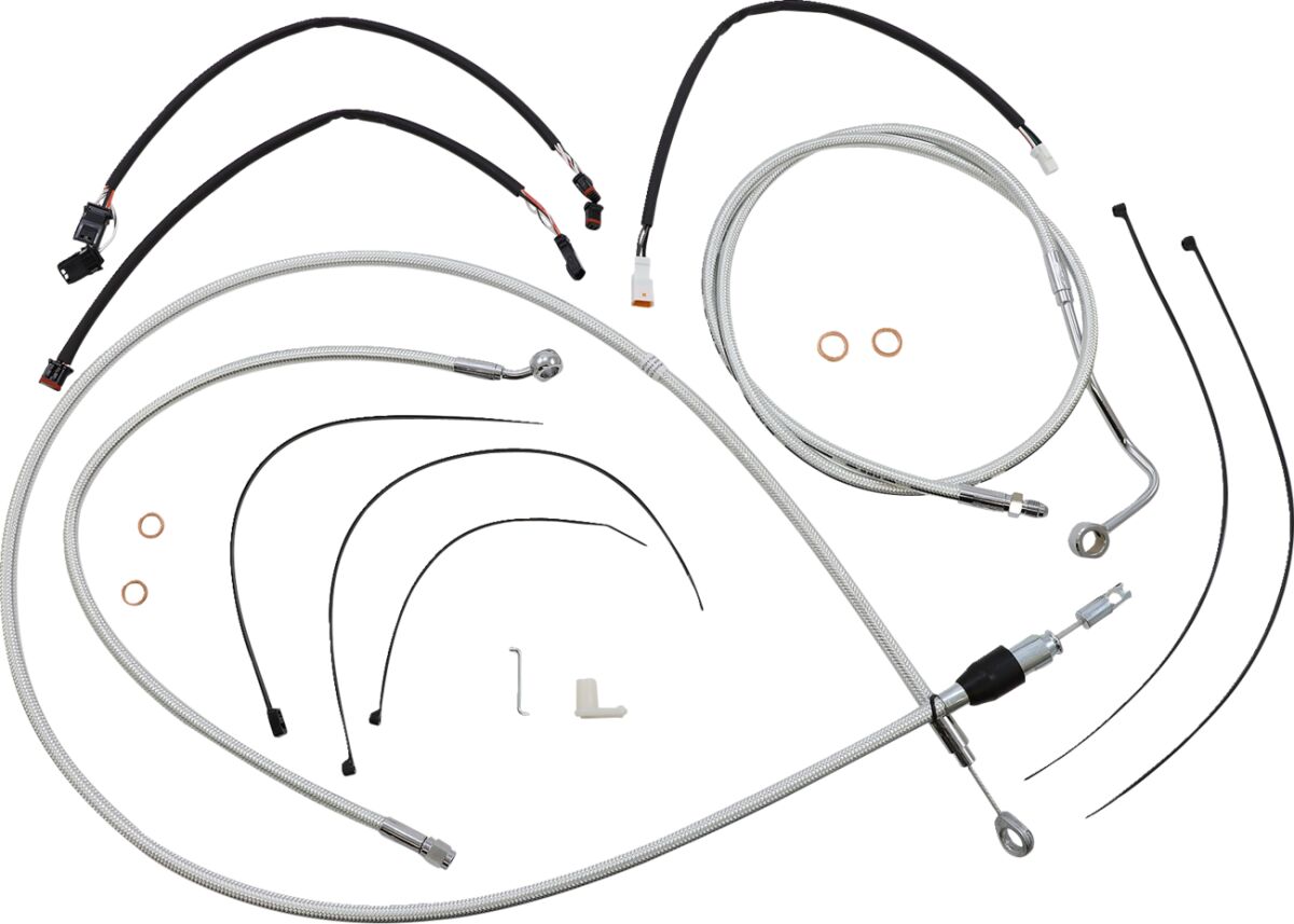 Magnum Shielding Control Cable Kit Sc Brake & Clutch Lines Magnum Shielding