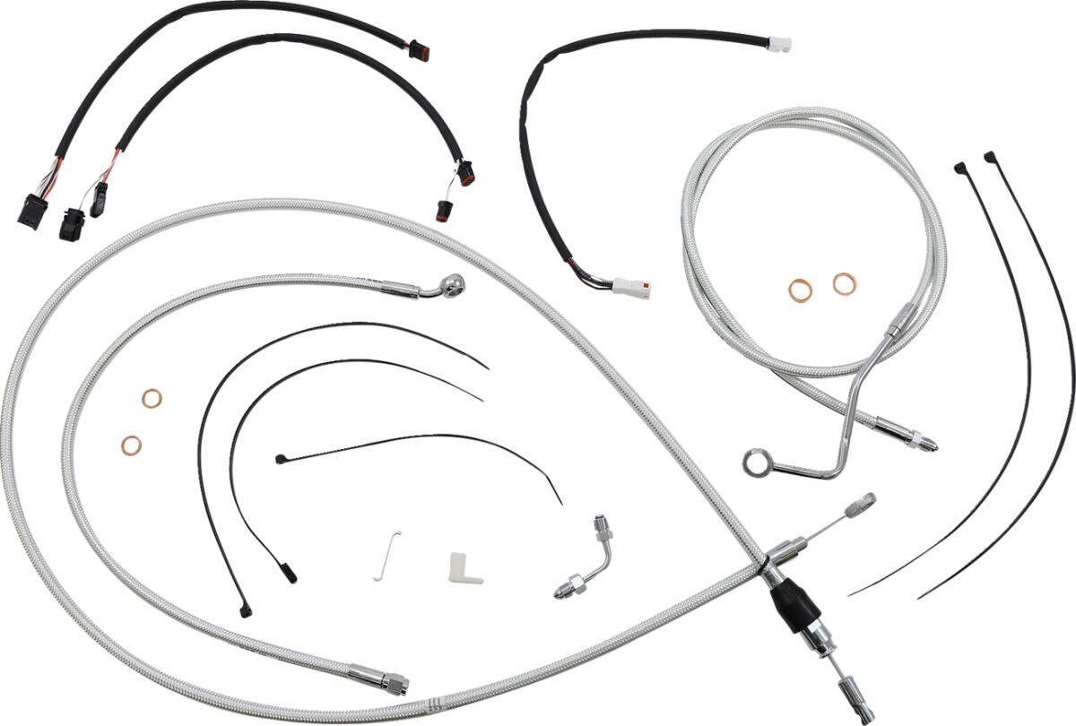 Magnum Shielding Control Cable Kit Sc Brake & Clutch Lines Magnum Shielding