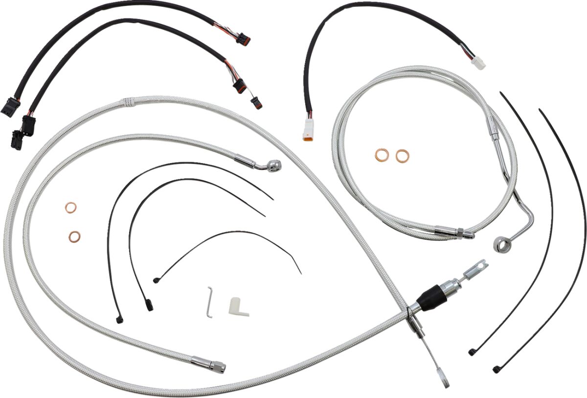 Magnum Shielding Control Cable Kit Sc Brake & Clutch Lines Magnum Shielding