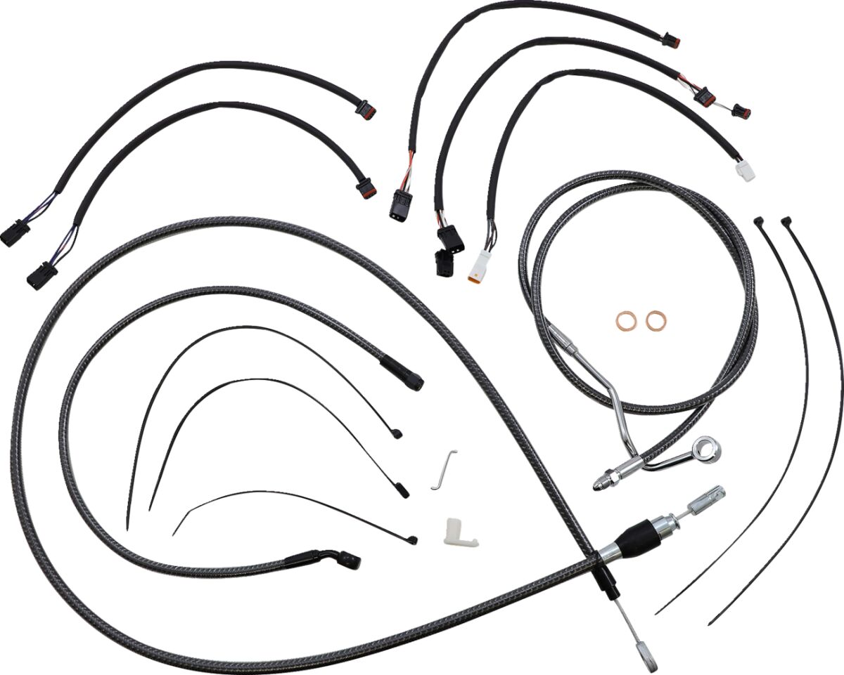 Magnum Shielding Control Cable Kit Kf Brake & Clutch Lines Magnum Shielding