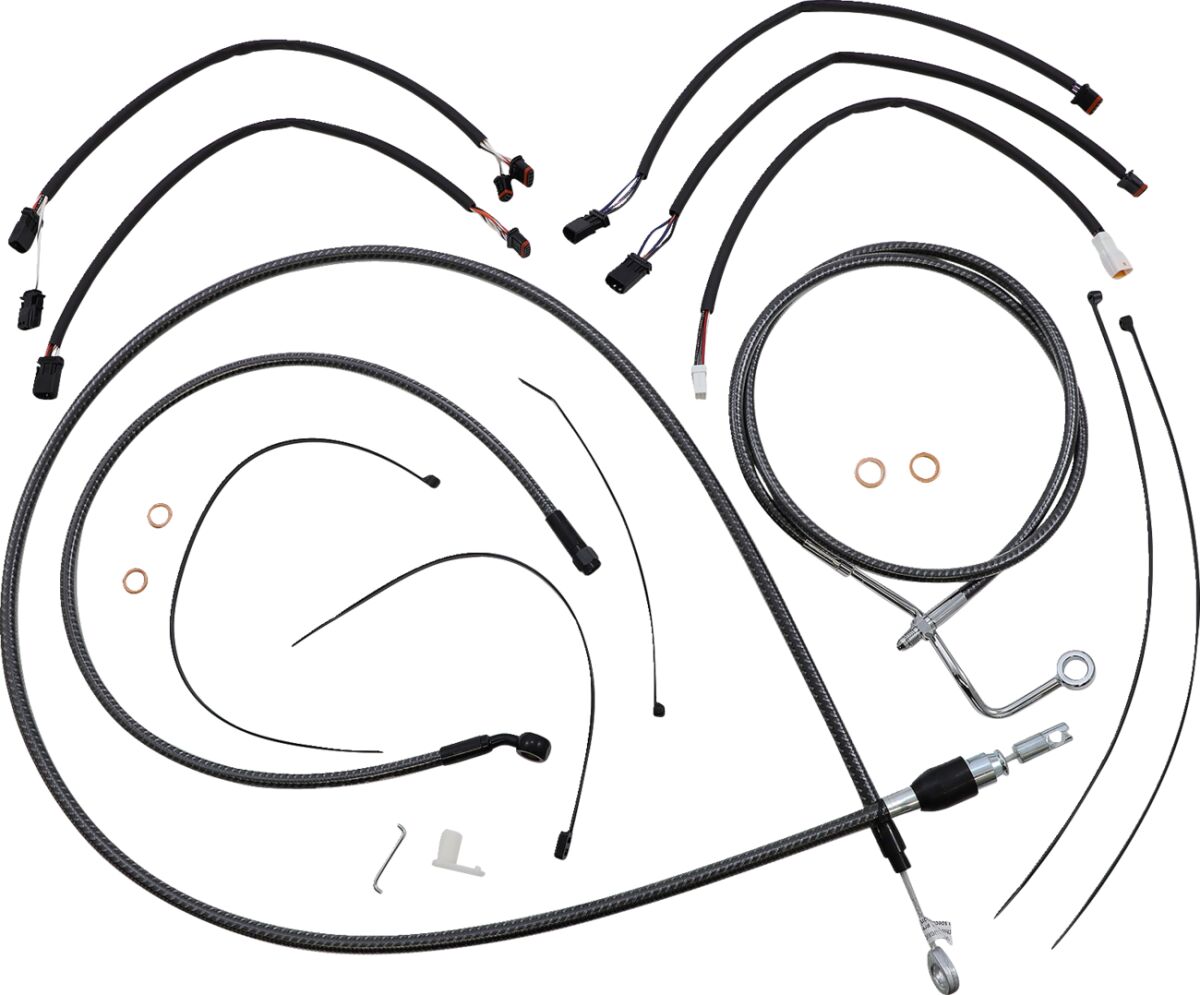 Magnum Shielding Control Cable Kit Kf Brake & Clutch Lines Magnum Shielding