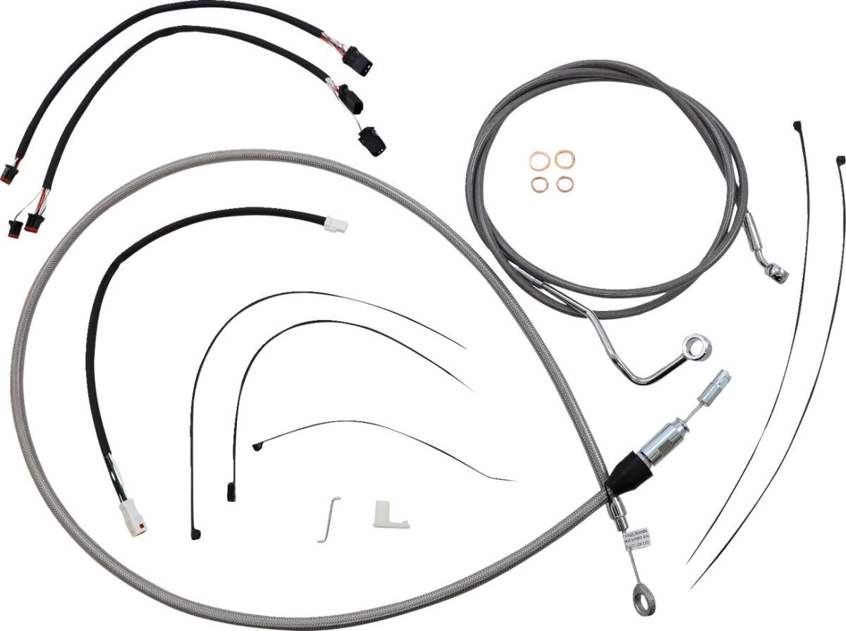 Magnum Shielding Control Cable Kit Xr Ssc Brake & Clutch Lines Magnum Shielding