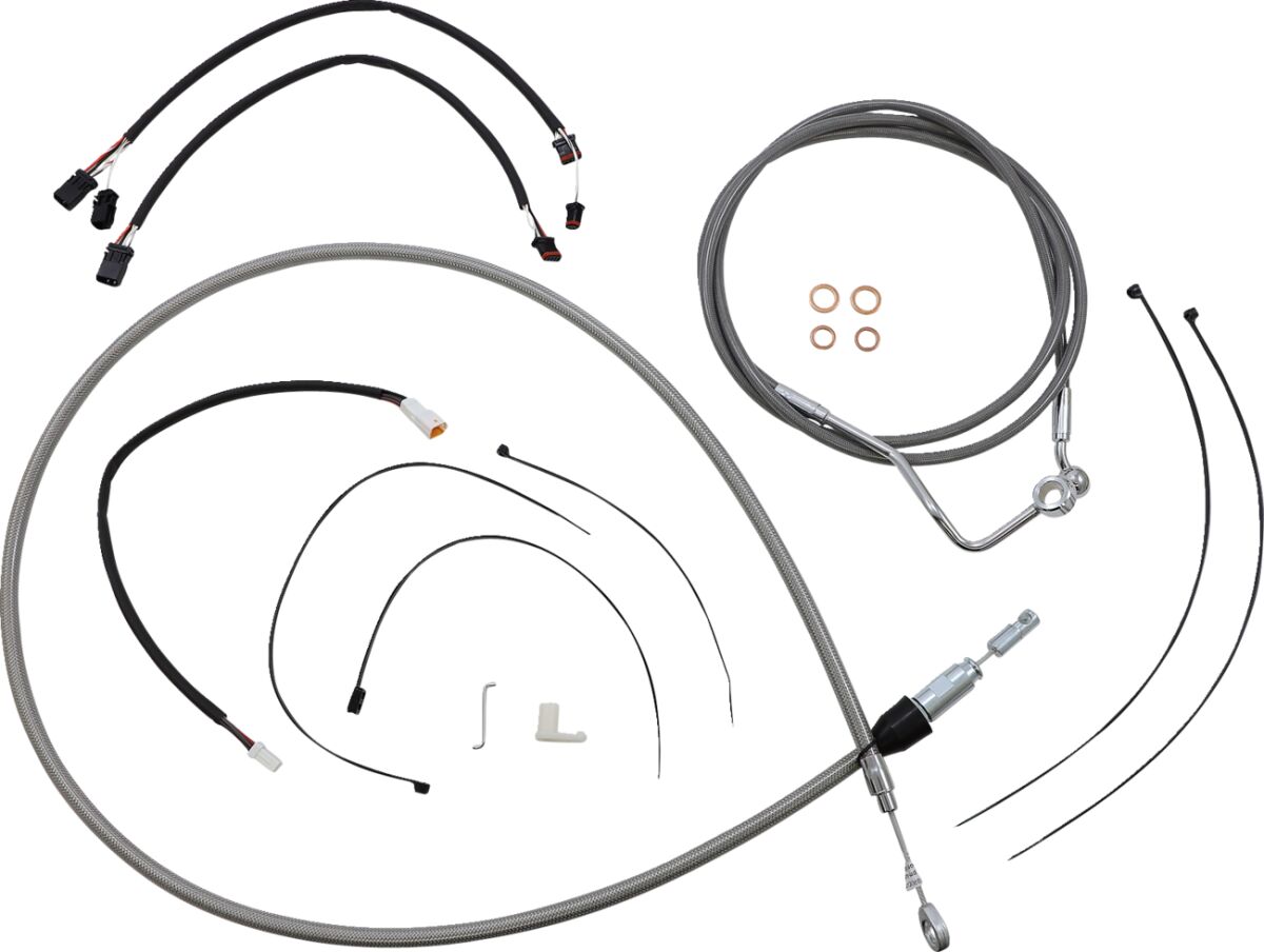 Magnum Shielding Control Cable Kit Xr Ssc Brake & Clutch Lines Magnum Shielding