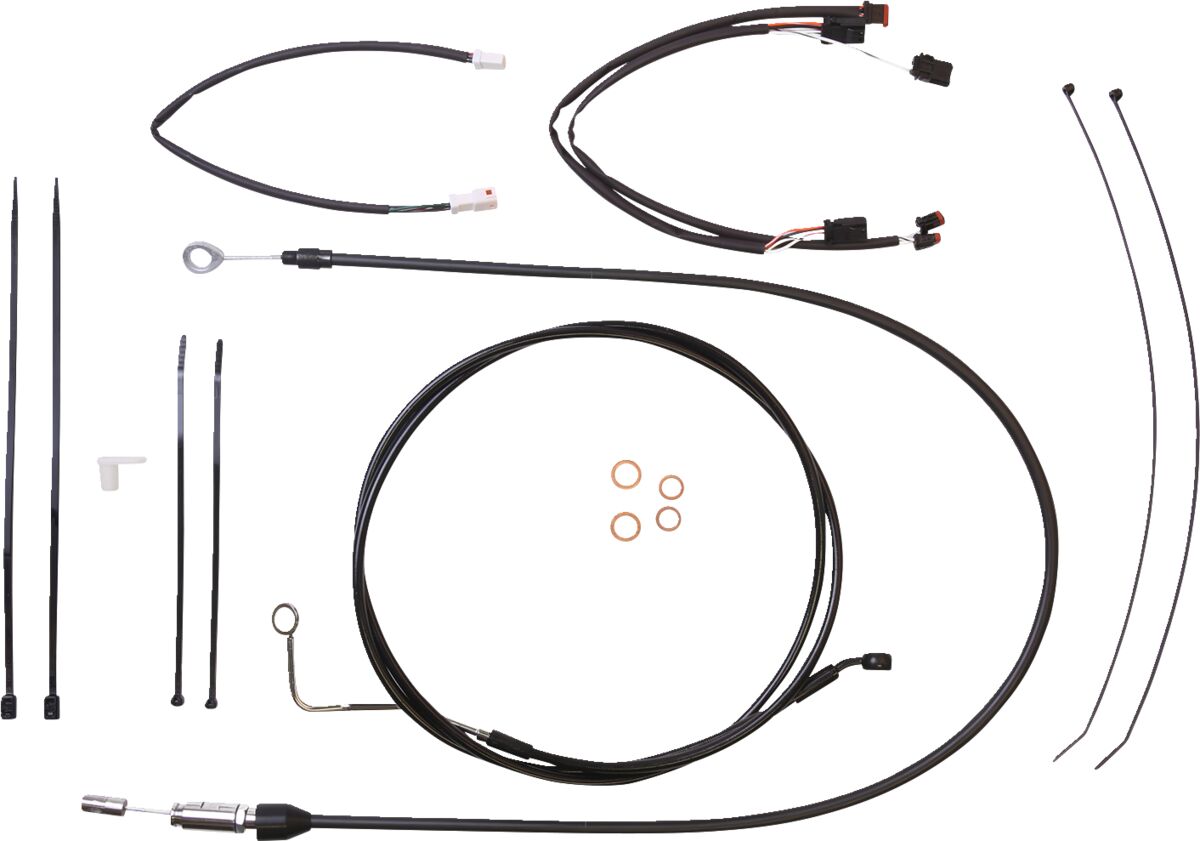 Magnum Shielding Control Cable Kit Xr Sbb Brake & Clutch Lines Magnum Shielding