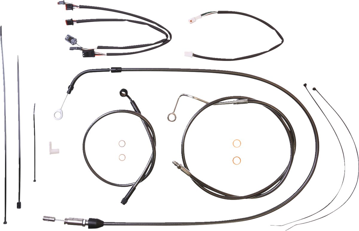 Magnum Shielding Control Cable Kit Bp Brake & Clutch Lines Magnum Shielding