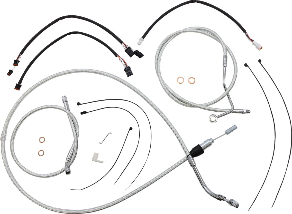 Magnum Shielding Control Cable Kit Sc Brake & Clutch Lines Magnum Shielding