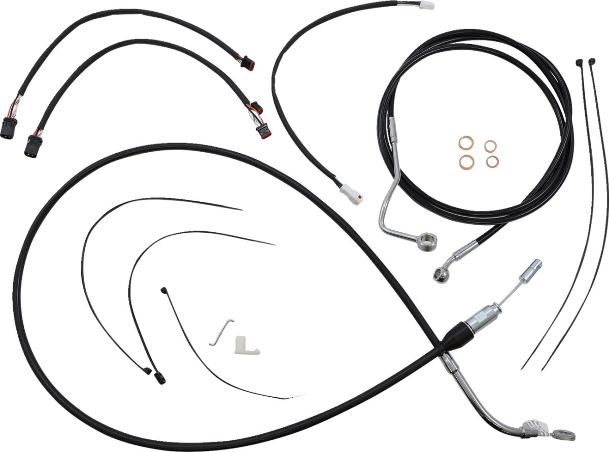 Magnum Shielding Control Cable Kit Xr Sbc Brake & Clutch Lines Magnum Shielding