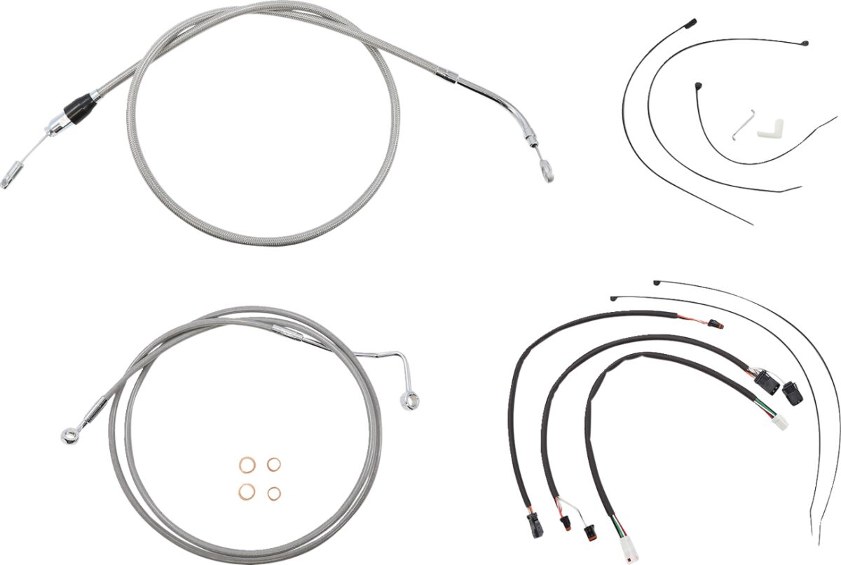 Magnum Shielding Control Cable Kit Xr Ssc Brake & Clutch Lines Magnum Shielding