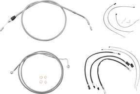 Magnum Shielding Control Cable Kit Xr Ssc Brake & Clutch Lines Magnum Shielding