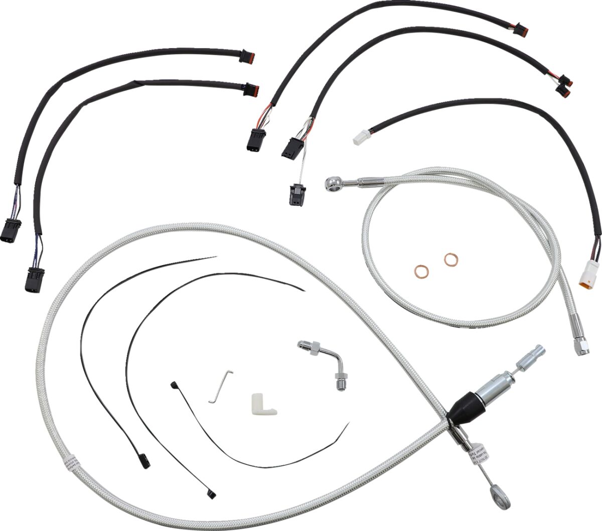 Magnum Shielding Control Cable Kit Sc Brake & Clutch Lines Magnum Shielding