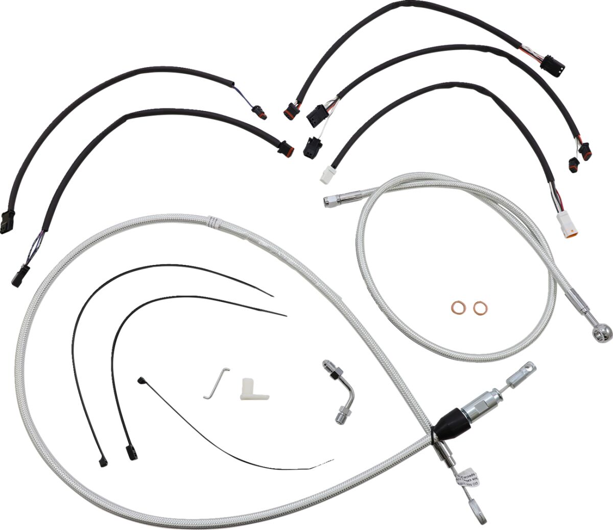 Magnum Shielding Control Cable Kit Sc Brake & Clutch Lines Magnum Shielding