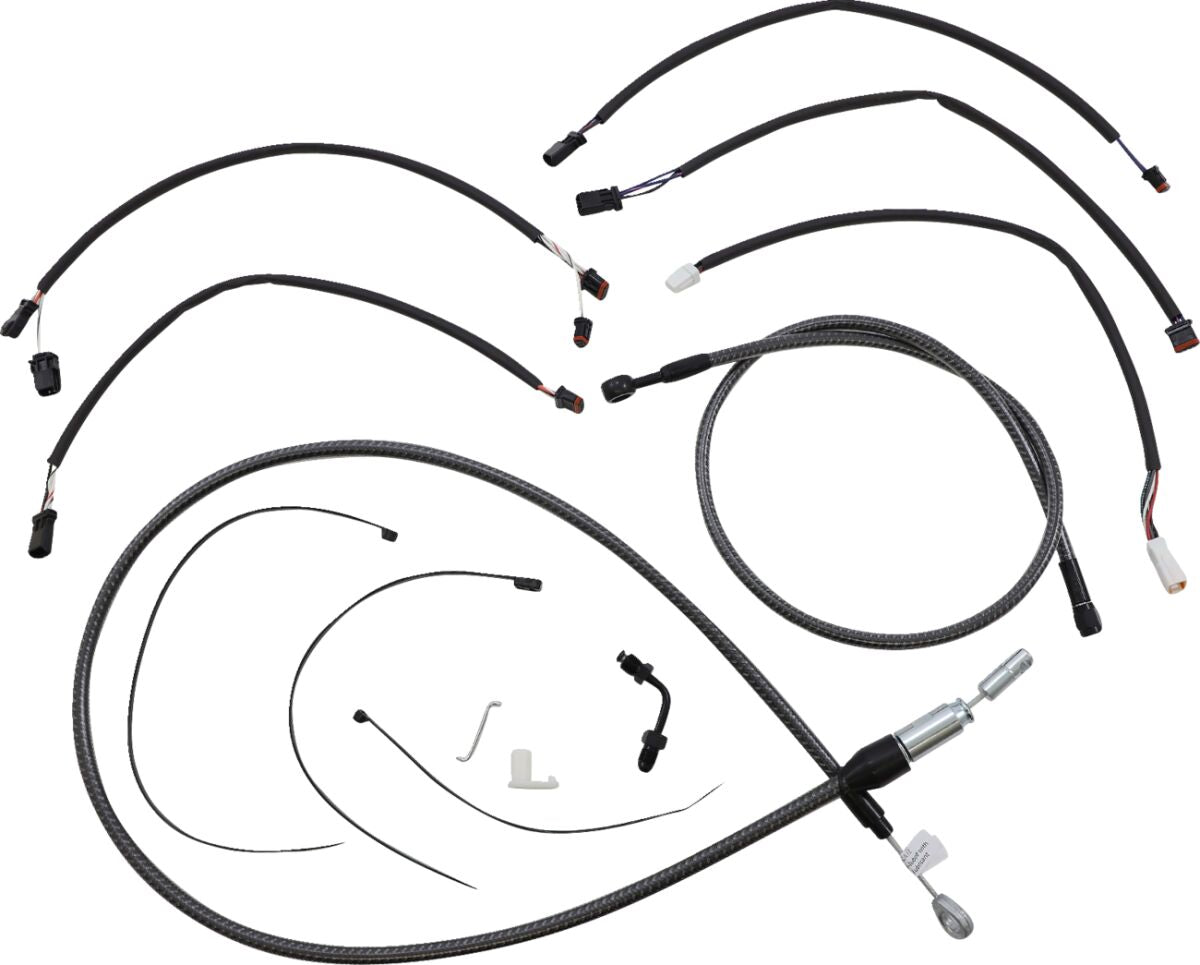 Magnum Shielding Control Cable Kit Kf Brake & Clutch Lines Magnum Shielding