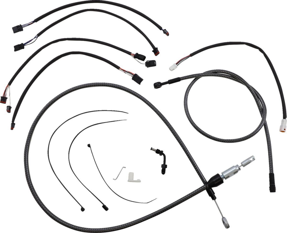 Magnum Shielding Control Cable Kit Kf Brake & Clutch Lines Magnum Shielding