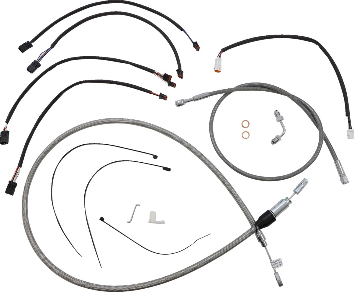 Magnum Shielding Control Cable Kit Xr Ssc Brake & Clutch Lines Magnum Shielding