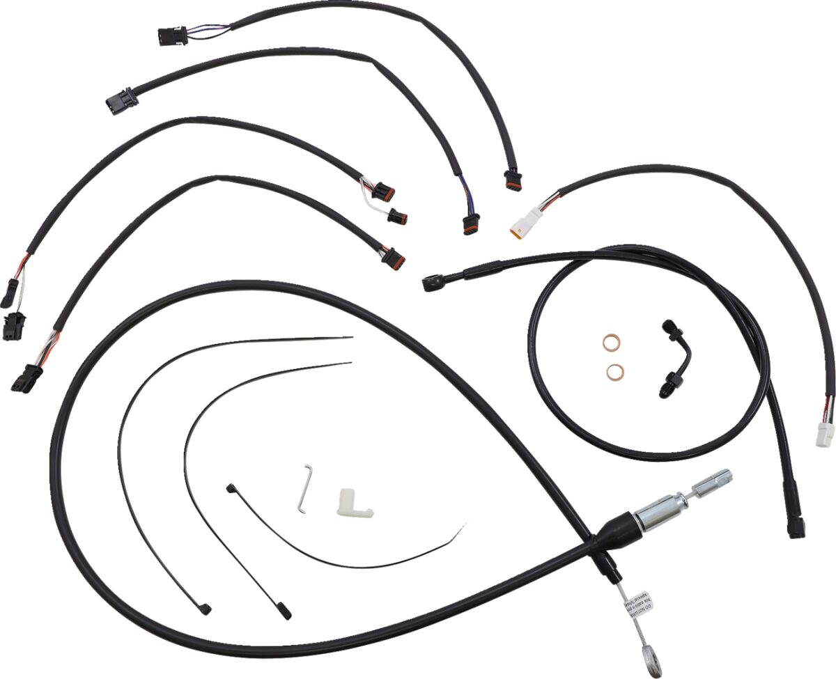 Magnum Shielding Control Cable Kit Xr Ssb Brake & Clutch Lines Magnum Shielding