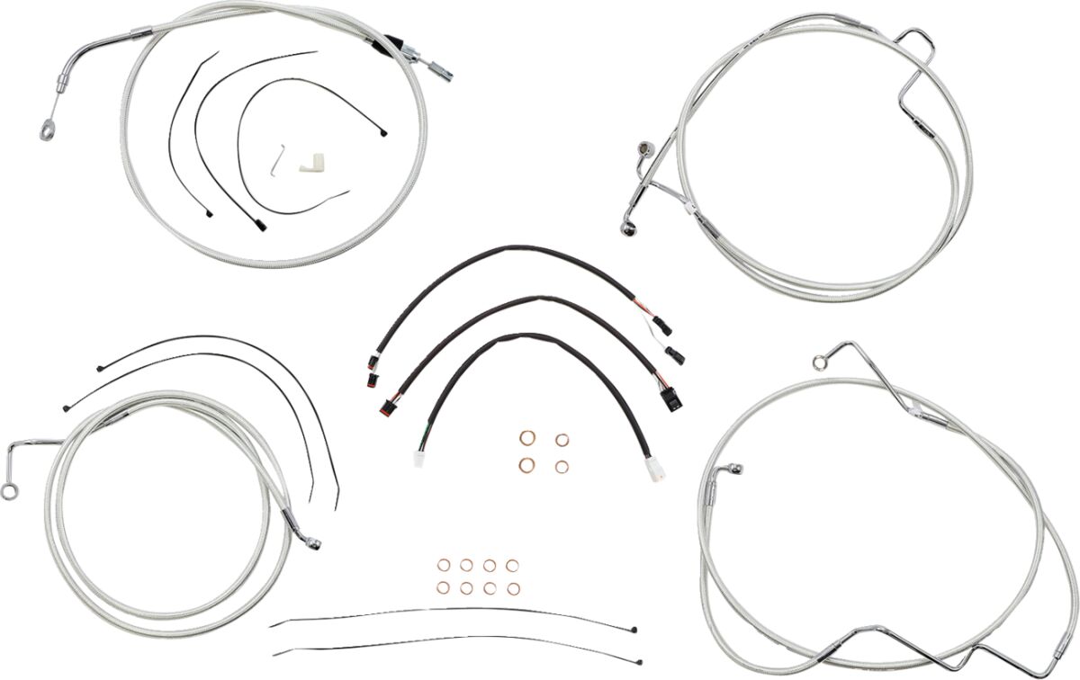 Magnum Shielding Control Cable Kit Sc Brake & Clutch Lines Magnum Shielding