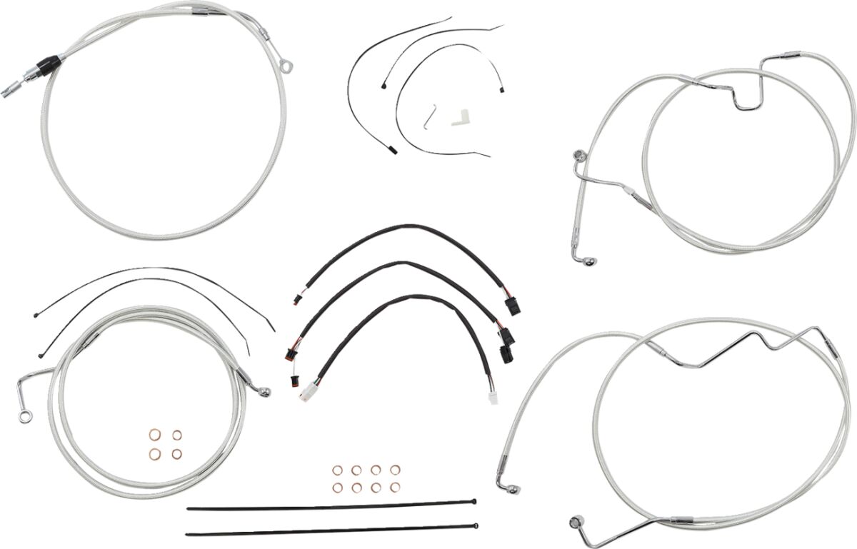 Magnum Shielding Control Cable Kit Sc Brake & Clutch Lines Magnum Shielding