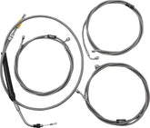 La Choppers Cable Kt C Ab 15 17 Rg21+ Brake & Clutch Lines La Choppers
