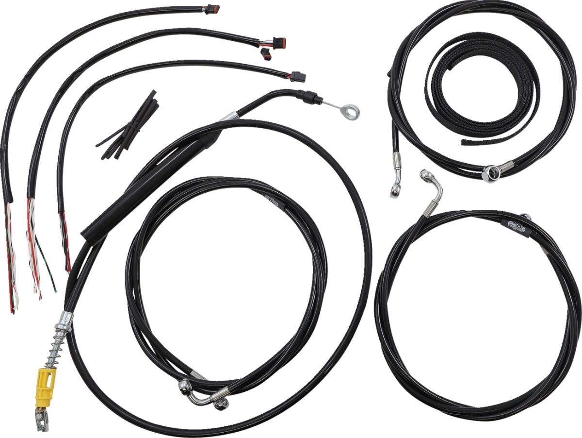 La Choppers Cabl Kt Cb Ab 15 17 Rg21+ Brake & Clutch Lines La Choppers