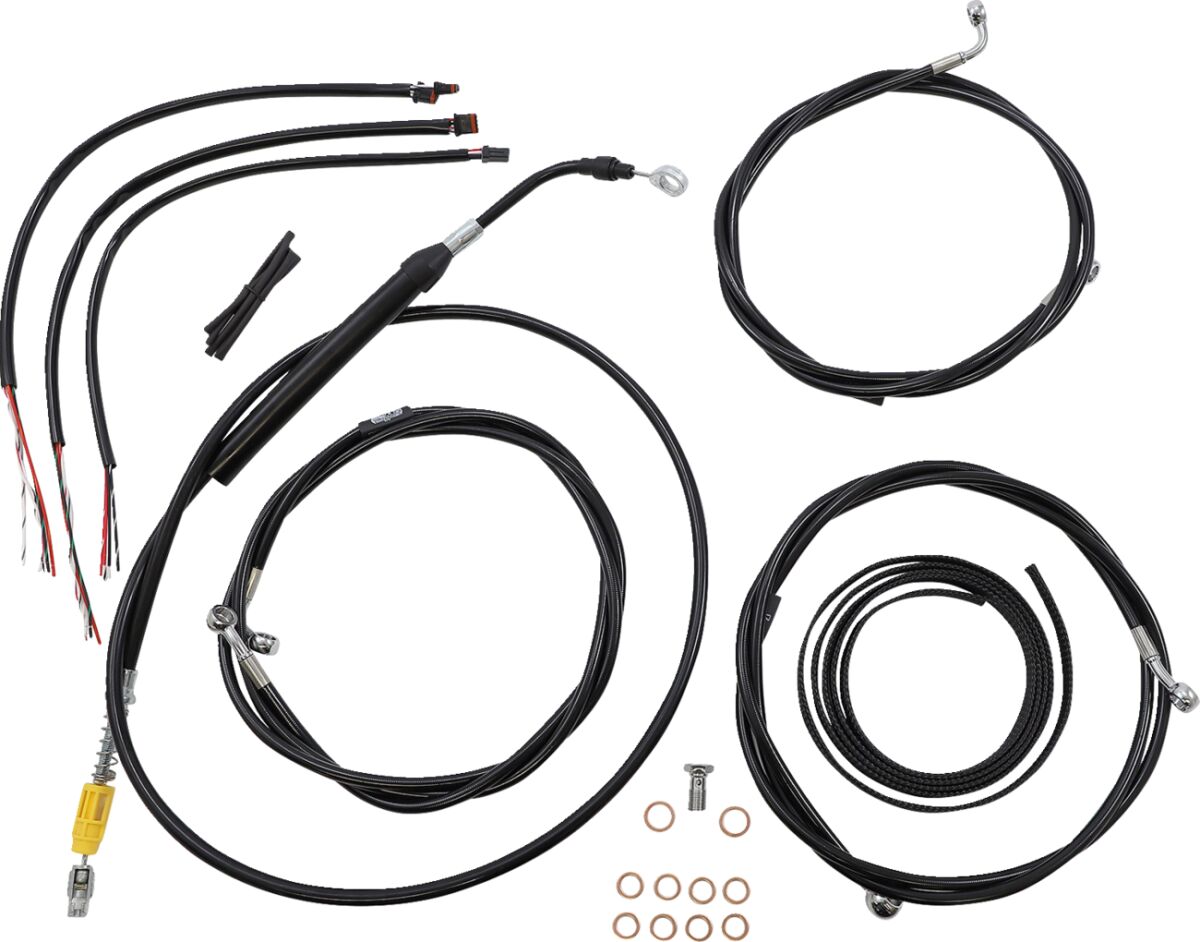 La Choppers Cabl Kt Cb Ab 18 20 Rg21+ Brake & Clutch Lines La Choppers