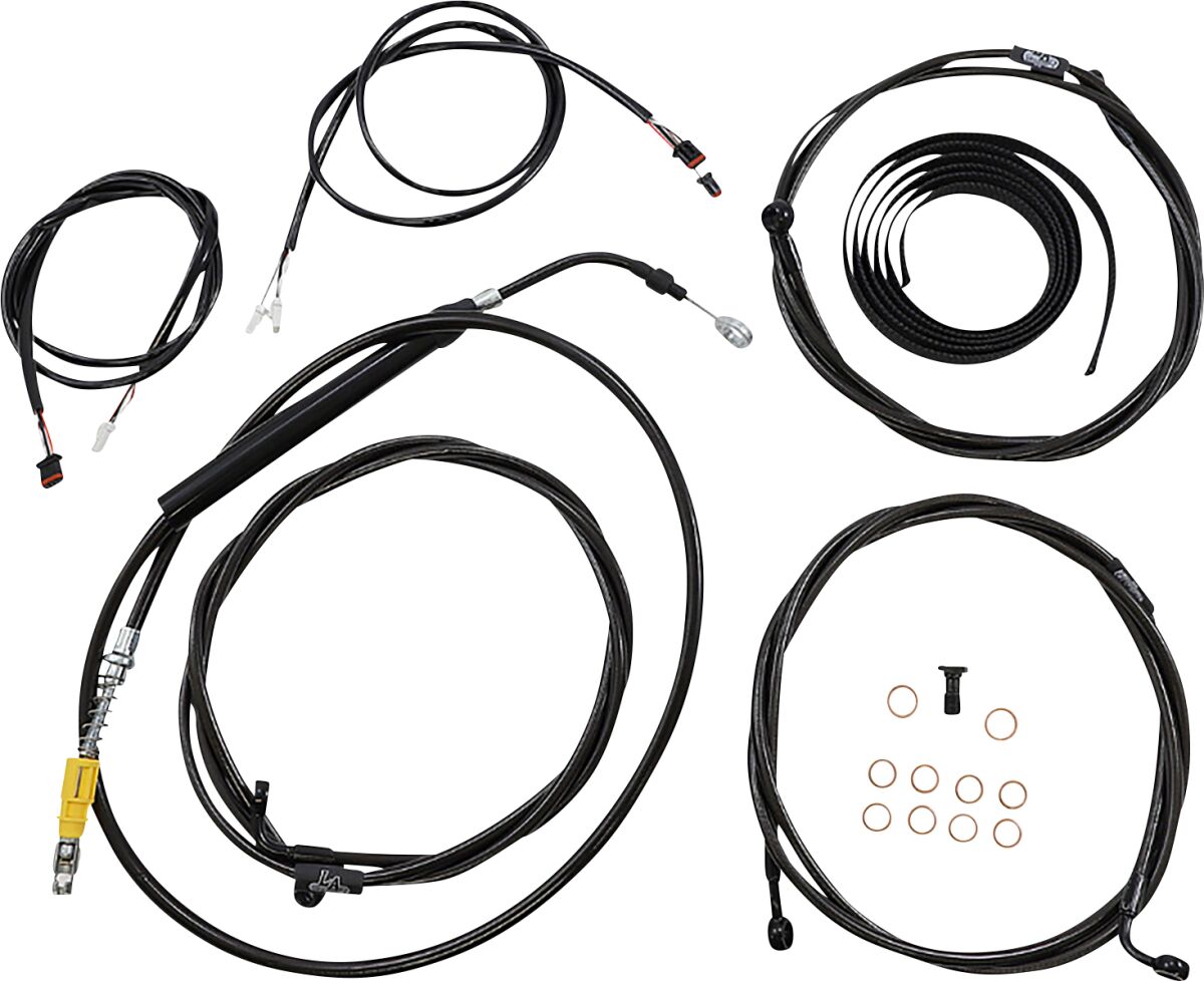 La Choppers Cabl Kt Pb Ab 12 14 Rg21+ Brake & Clutch Lines La Choppers