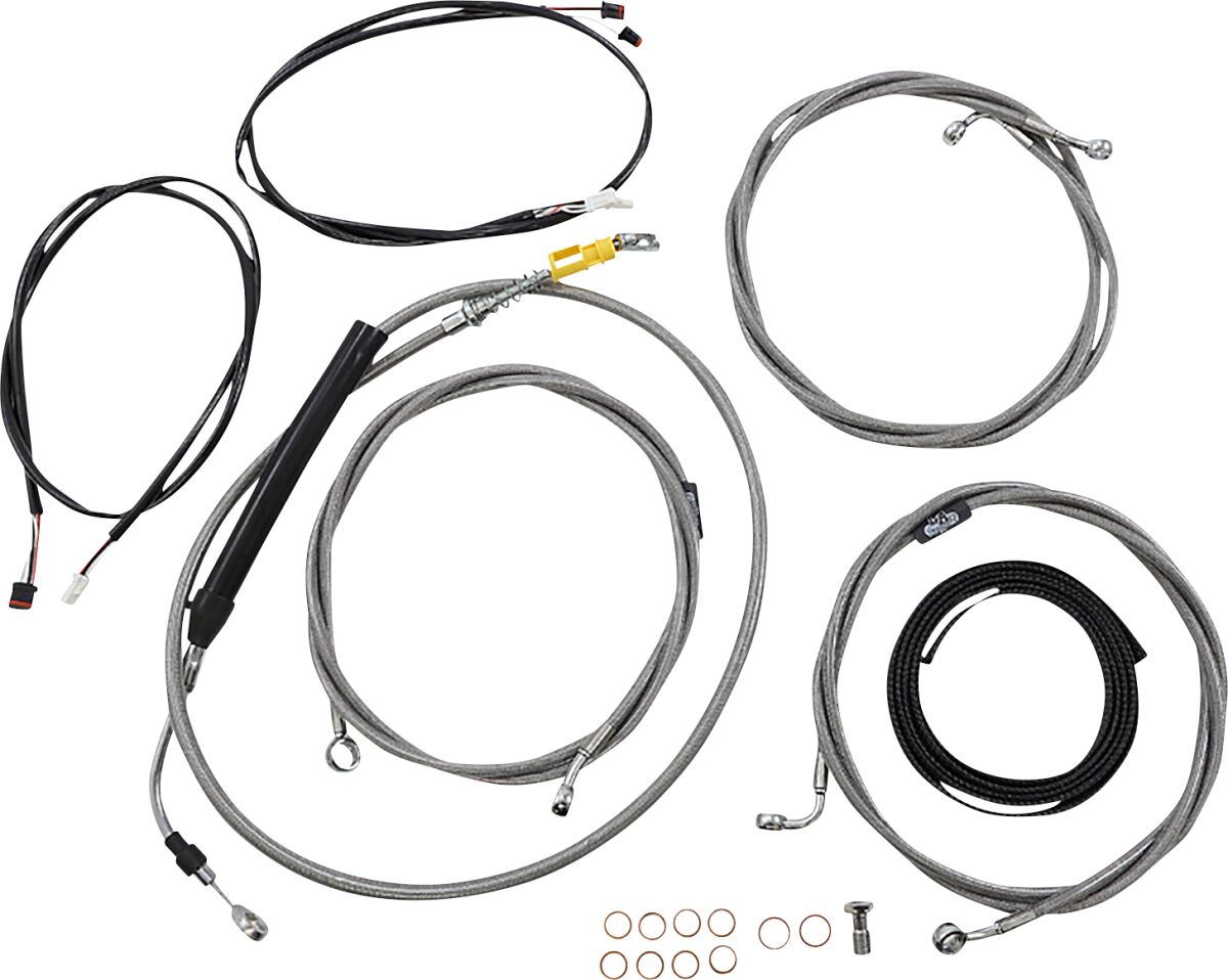 La Choppers Cabl Kt Pc Ab 18 20 Rg21+ Brake & Clutch Lines La Choppers