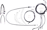 Magnum Shielding Control Cable Kit Black Pearl™ Brake & Clutch Lines Magnum Shielding