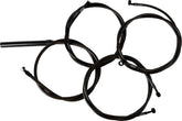 La Choppers Handlebar Cable/Brake Line Kit Complete Stock Handlebars Midnight Brake & Clutch Lines La Choppers