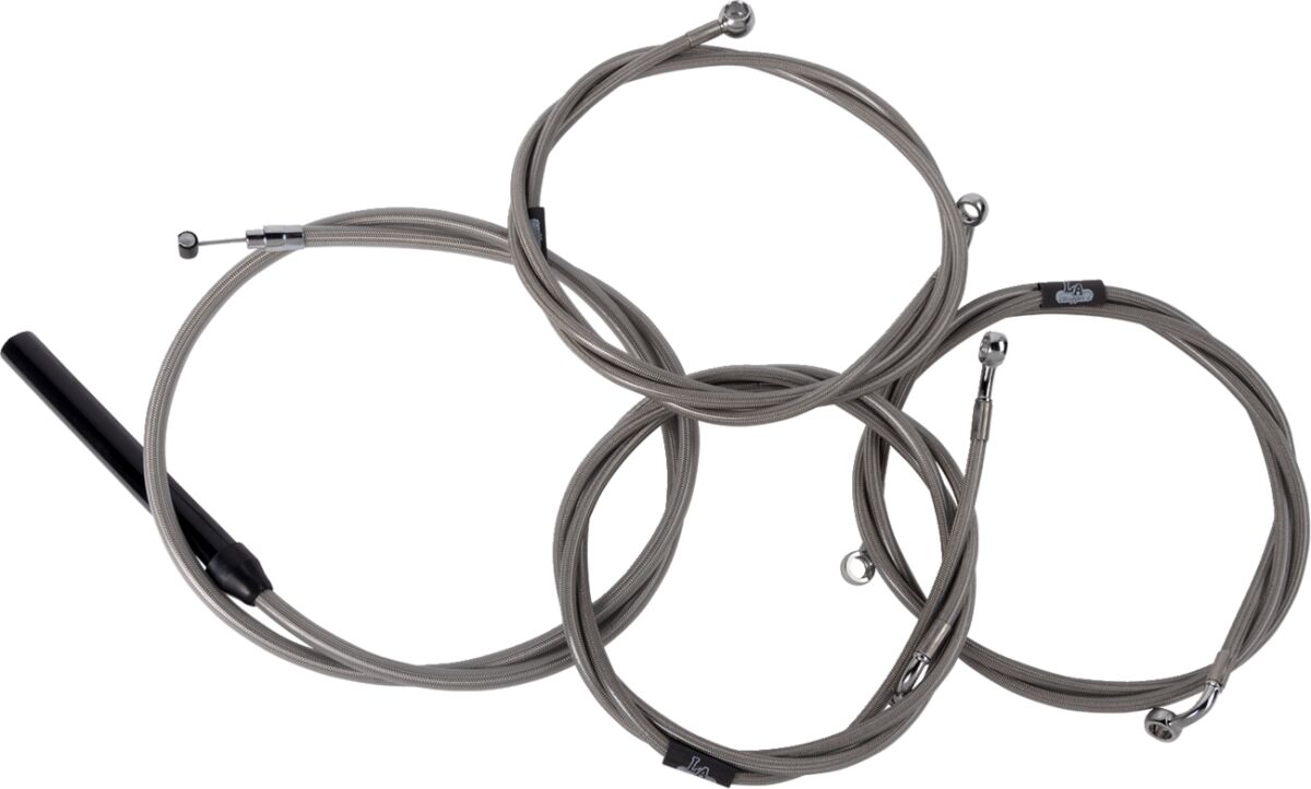 La Choppers Cable Kit Ch Cpl 15 17 Fl 24+ CLUTCH & BRAKE CABLE/HOSE KITS La Choppers