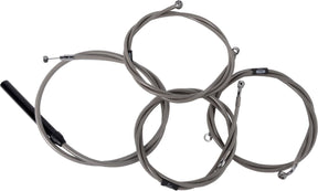 La Choppers Cable Kit Ch Cpl 15 17 Fl 24+ CLUTCH & BRAKE CABLE/HOSE KITS La Choppers