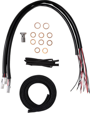 La Choppers Handlebar Cable/Brake Line Kit Complete 18" 20" Handlebars Stainless Brake & Clutch Lines La Choppers