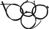 La Choppers Handlebar Cable/Brake Line Kit Complete 18" 20" Handlebars Midnight Brake & Clutch Lines La Choppers