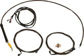 La Choppers Cable Kit 18" 20" Handlebars Midnight Brake & Clutch Lines La Choppers