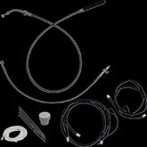 Fat Baggers Inc. Ez Install Kt H Bar Plus 8" Flhx, Flhxse Braided Brake & Clutch Lines Fat Baggers Inc.