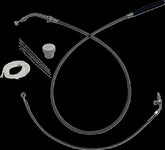 Fat Baggers Inc. Ez Install Kt H Bar Plus 4" Fltr, Fltrse Braided Brake & Clutch Lines Fat Baggers Inc.