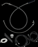 Fat Baggers Inc. Ez Install Kt H Bar Plus 8" Fltr, Fltrse Braided Brake & Clutch Lines Fat Baggers Inc.