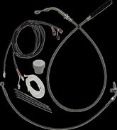 Fat Baggers Inc. Ez Install Kt H Bar Plus 6" Fltr Models 21 23 Braid Brake & Clutch Lines Fat Baggers Inc.