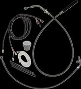 Fat Baggers Inc. Ez Install Kt H Bar Plus 8" Fltr Models 21 23 Braid Brake & Clutch Lines Fat Baggers Inc.
