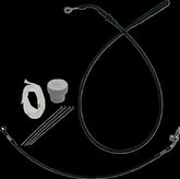 Fat Baggers Inc. Ez Install Kt H Bar Plus 4" Fltr Models 21 23 Blk Brake & Clutch Lines Fat Baggers Inc.