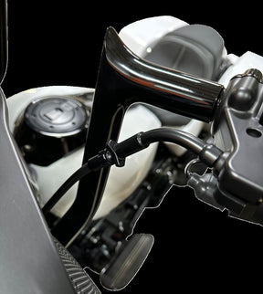 Fat Baggers Inc. Ez Install Upper Cltch Cbl +8" Fltr Flhx Models 21 23 Black Brake & Clutch Lines Fat Baggers Inc.