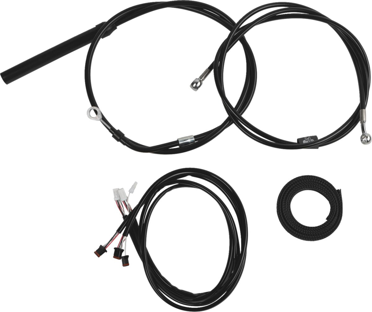 La Choppers Cable Kit Upper Bk P&P 12 14 Fl 21 23 Brake & Clutch Lines La Choppers