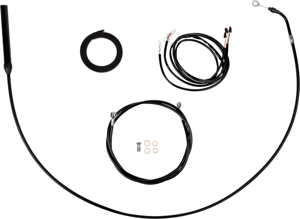 La Choppers Cable Kit Upper Bk P&P 18 20 Fl 21 23 Brake & Clutch Lines La Choppers